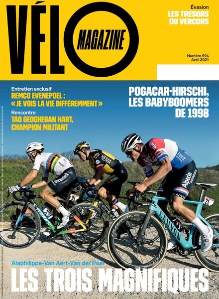 Velo Magazine – Avril 2021 Cover