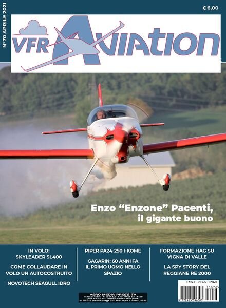 VFR Aviation – Aprile 2021 Cover