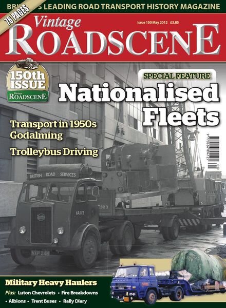 Vintage Roadscene – Issue 150 – May 2012 Cover