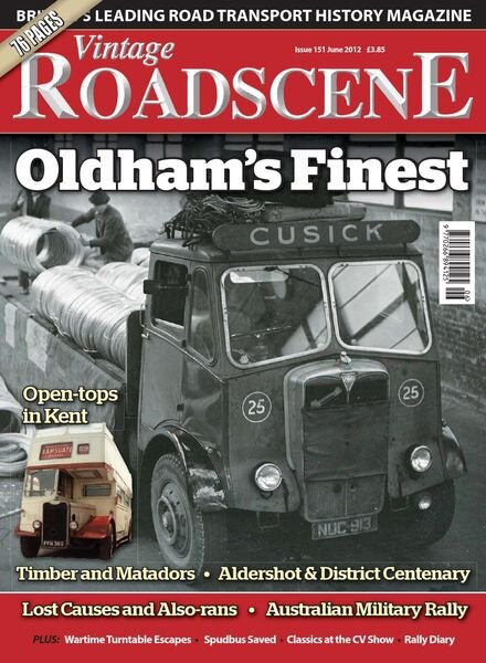 Vintage Roadscene – Issue 151 – June 2012 Cover
