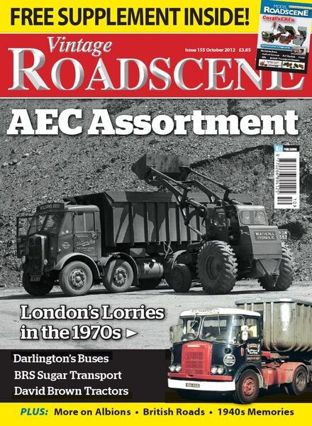 Vintage Roadscene – Issue 155 – October 2012 Cover
