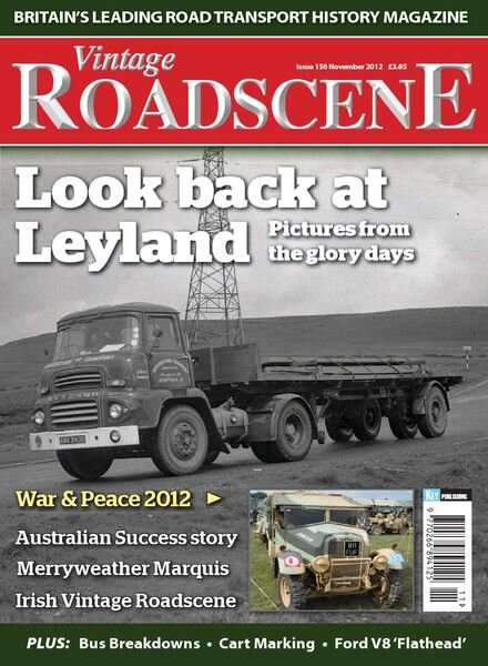 Vintage Roadscene – Issue 156 – November 2012 Cover