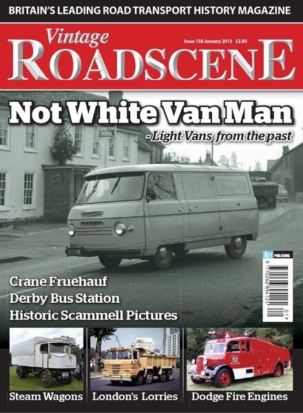 Vintage Roadscene – Issue 158 – January 2013 Cover