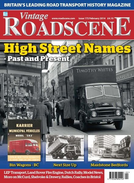 Vintage Roadscene – Issue 171 – February 2014 Cover