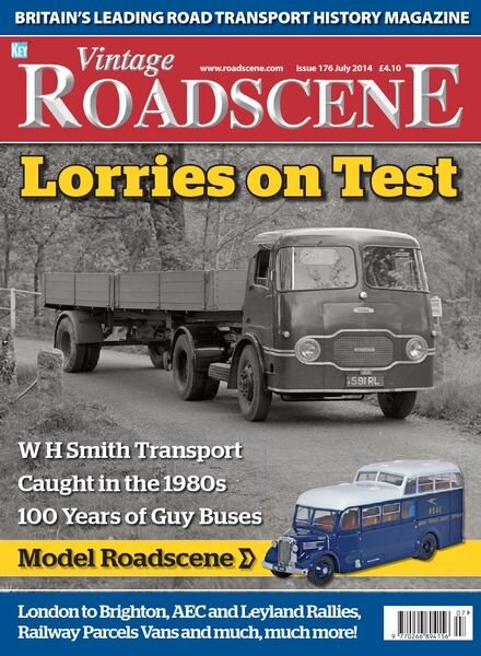 Vintage Roadscene – Issue 176 – July 2014 Cover