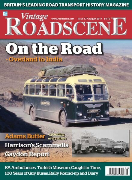 Vintage Roadscene – Issue 177 – August 2014 Cover