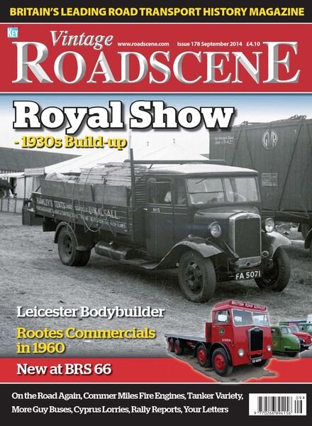 Vintage Roadscene – Issue 178 – September 2014 Cover