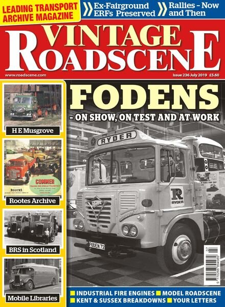 Vintage Roadscene – Issue 236 – July 2019 Cover