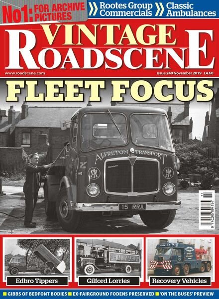 Vintage Roadscene – Issue 240 – November 2019 Cover