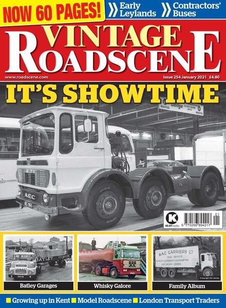 Vintage Roadscene – Issue 254 – January 2021 Cover