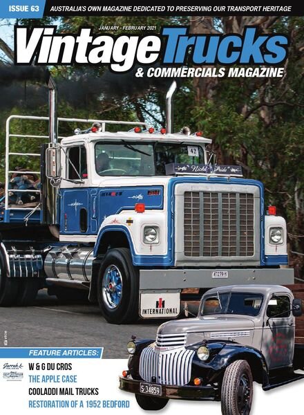 Vintage Trucks & Commercials – January-February 2021 Cover
