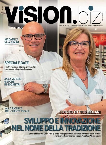 Vision.biz – Ottobre-Novembre 2020 Cover