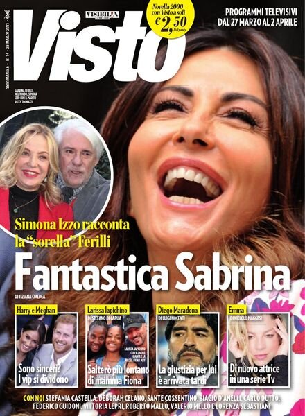 Visto – 25 Marzo 2021 Cover