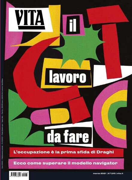 Vita – Marzo 2021 Cover