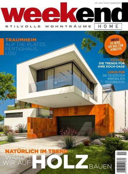 Weekend Magazin HOME – Nr 1 Fruhjahr 2021 Cover