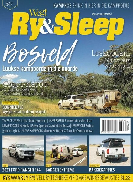 Weg! Ry & Sleep – April 2021 Cover