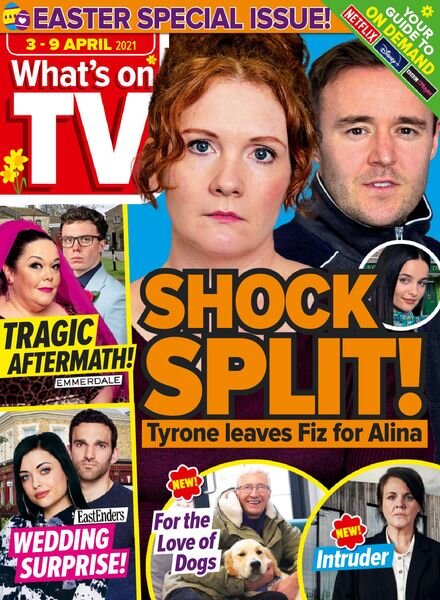 What’s on TV – 03 April 2021 Cover
