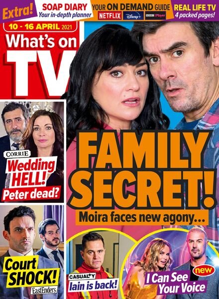 What’s on TV – 10 April 2021 Cover