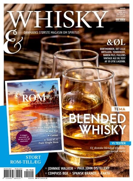 Whisky & Rom – april 2021 Cover