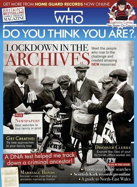 Who Do You Think You Are – May 2021 Cover