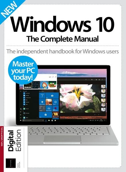 Windows 10 The Complete Manual – April 2019 Cover
