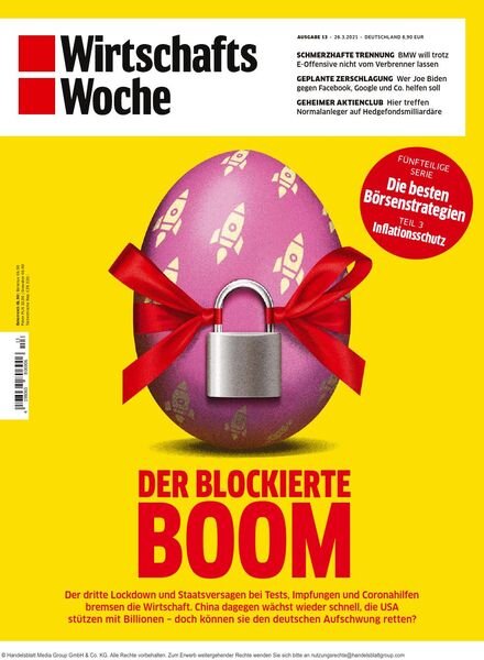 Wirtschaftswoche – 26 Marz 2021 Cover