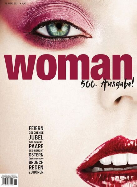 WOMAN – 18 Marz 2021 Cover