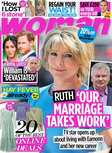 Woman UK – 22 March 2021 Cover