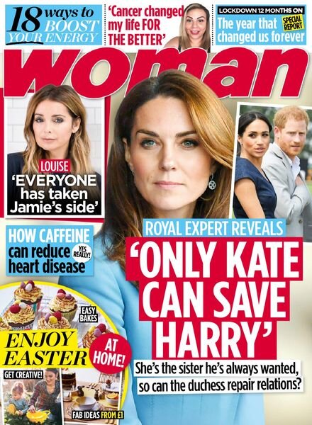 Woman UK – 29 March 2021 Cover