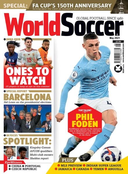 World Soccer – May 2021 Cover