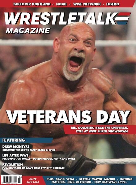 Wrestletalk Magazine – April 2020 Cover