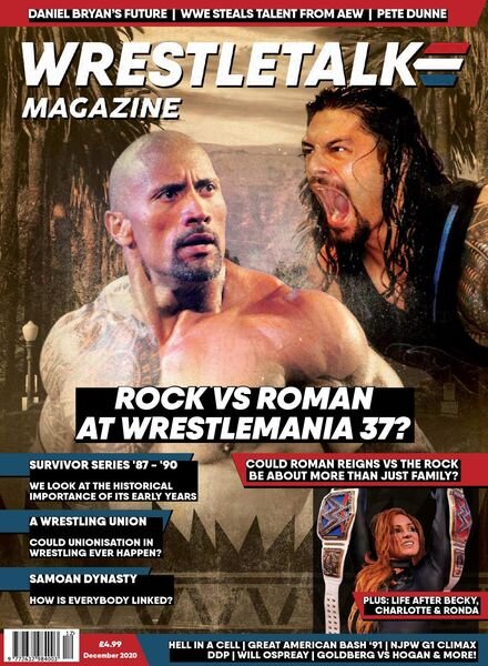 Wrestletalk Magazine – December 2020 Cover