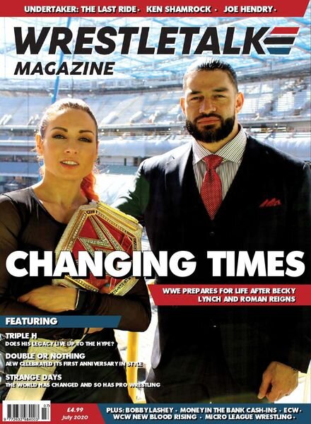 Wrestletalk Magazine – July 2020 Cover