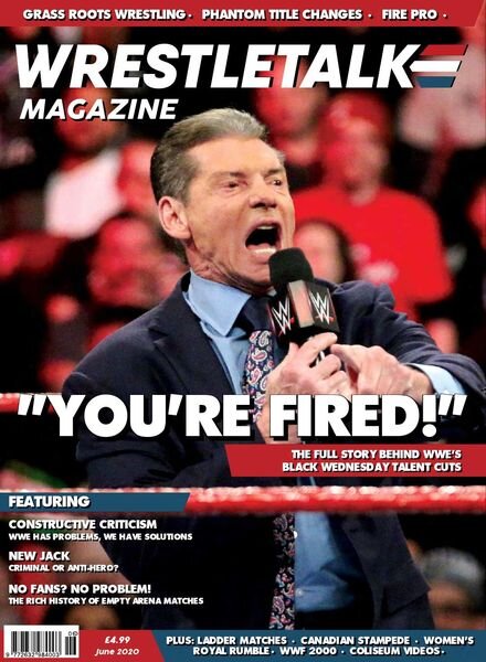 Wrestletalk Magazine – June 2020 Cover