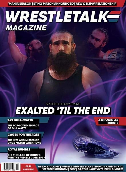 Wrestletalk Magazine – March 2021 Cover
