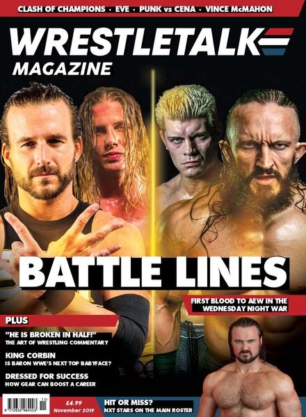 Wrestletalk Magazine – November 2019 Cover