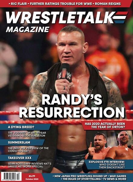 Wrestletalk Magazine – October 2020 Cover