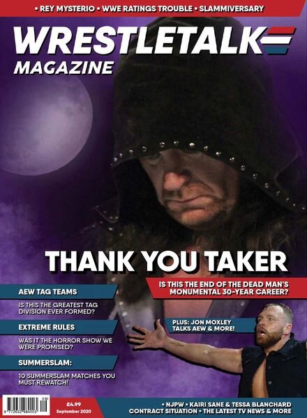 Wrestletalk Magazine – September 2020 Cover