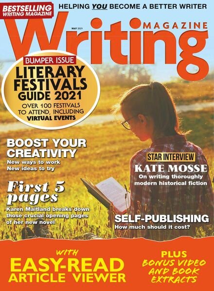 Writing Magazine – May 2021 Cover