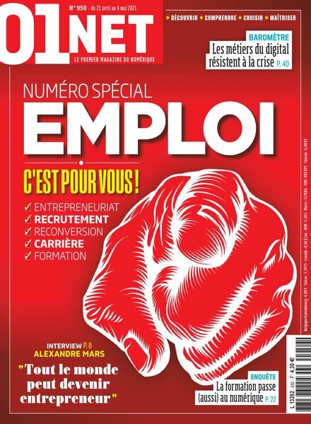 01net – 21 avril 2021 Cover
