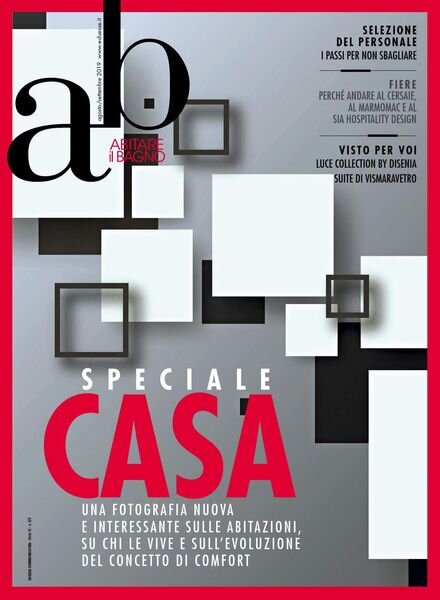 Abitare il bagno – Agosto-Settembre 2019 Cover