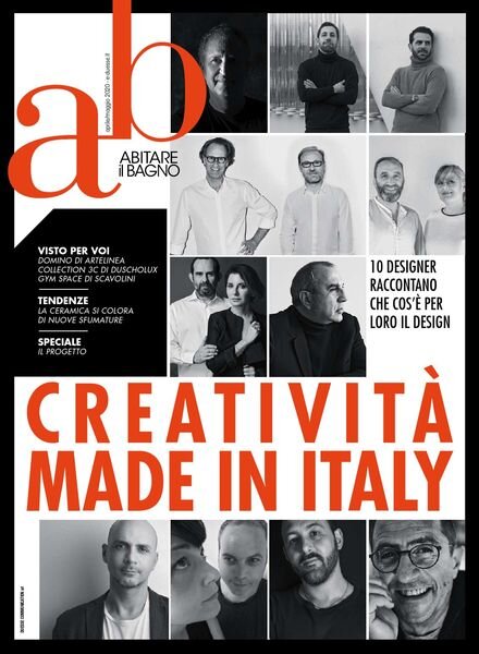 Abitare il bagno – Aprile-Maggio 2020 Cover
