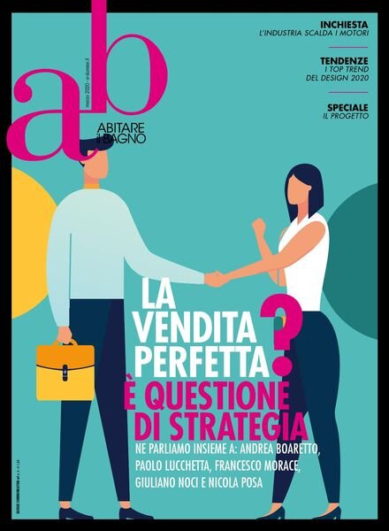 Abitare il bagno – Marzo 2020 Cover