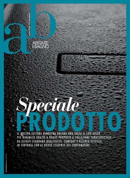 Abitare il bagno – Novembre-Dicembre 2018 Cover