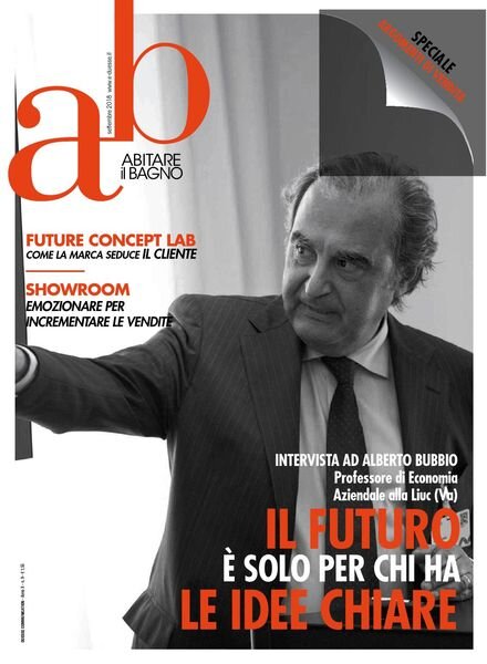 Abitare il bagno – Settembre 2018 Cover