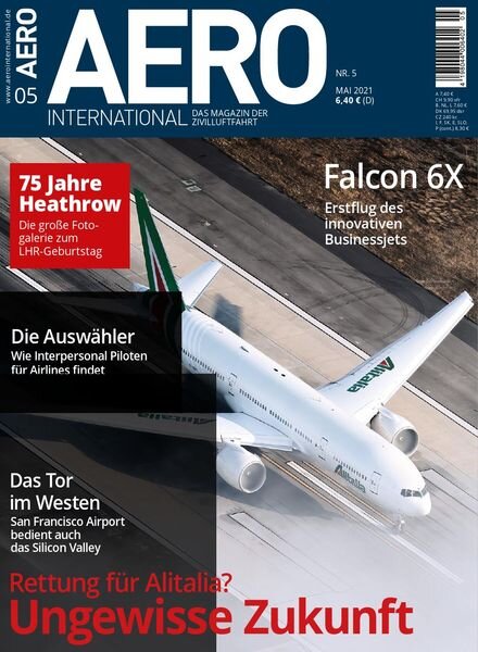Aero International – Mai 2021 Cover