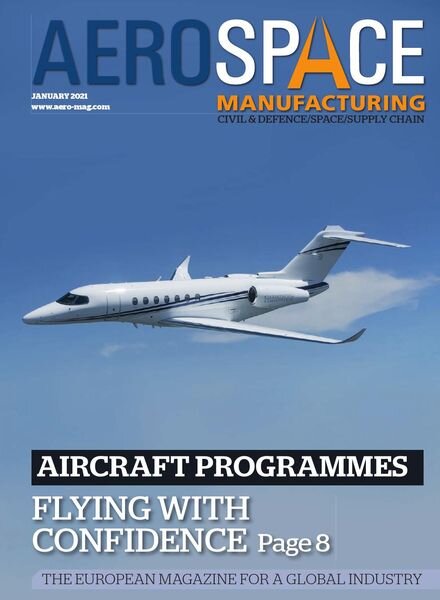 Aerospace Manufacturing – January 2021 Cover