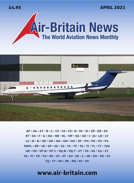 Air-Britain News – April 2021 Cover