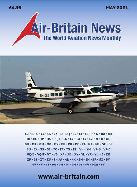 Air-Britain News – May 2021 Cover