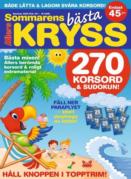 Allers Basta Kryss – 09 juni 2020 Cover